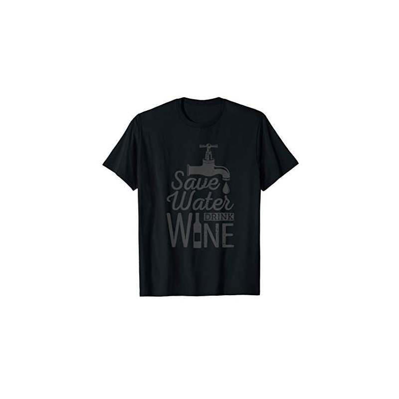 Save Water and Drink Wine Wine Meme Wine T-Shirt