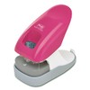 PLUS Japan, Staple-Free Stapler Desktop Model Pink, 10 sheet capacity,