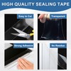 Transparent Window Weather Sealing Tape 3IN x 33 FT Draft