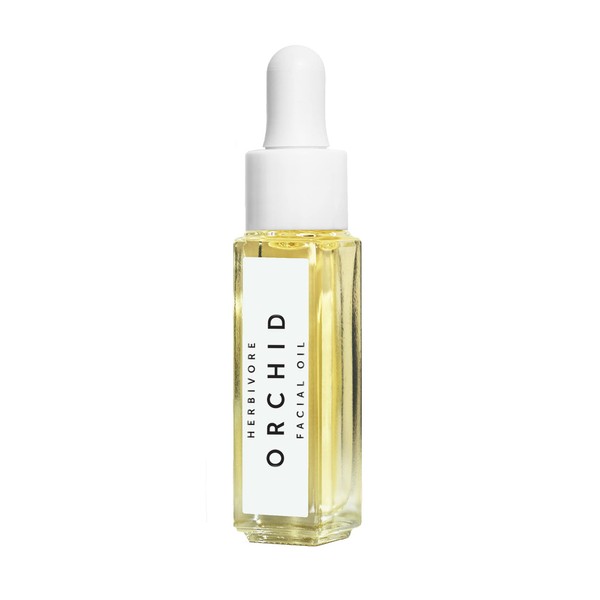 HERBIVORE Orchid Antioxidant Facial Oil – Dewy Hydration, Defends Against Signs of Aging, Best for Combination to Dry Skin, Anti Aging, Vegan, 0.3 oz