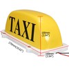 1PC Yellow Shell 12V LED Magnetic Taxi Light Waterproof LED
