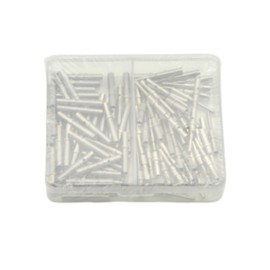 WENXJFF Deutsch DT Connector Pins and Sockets,Size 16 Male and Female Solid Terminals Kit,Solid Contact Kit for Automotive,Wire Range 16-20AWG,45 Pairs Male 0460-202-16141 and Female 0462-201-16141