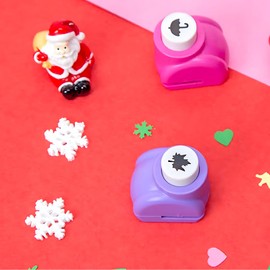 Perforadoras de Papel, Juego de 12 Piezas de Mini Perforadoras que Contiene 12 Formas Diferentes, para DIY Hecho a Mano, álbumes de Recortes para Guardería, álbum Creativo