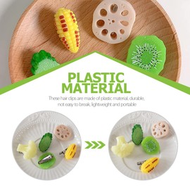 Ipetboom 80pcs Creative Fruit and Vegetable Hair Clips for Women Fun and Barrettes for Girls Unique and Accessories for Festivals and Everyday Wear