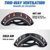 Flip Up Ski Snowboard Goggles for Men Women, Anti-Fog UV