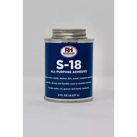 RH Products S-18 All-Purpose Adhesive, 8 oz. can - RH .FREE SHIPPING!!!! BEST SELLER!!!!