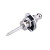 2Pcs Guitar Strap Lock Metal Button Strap Lock Straplocks Strap
