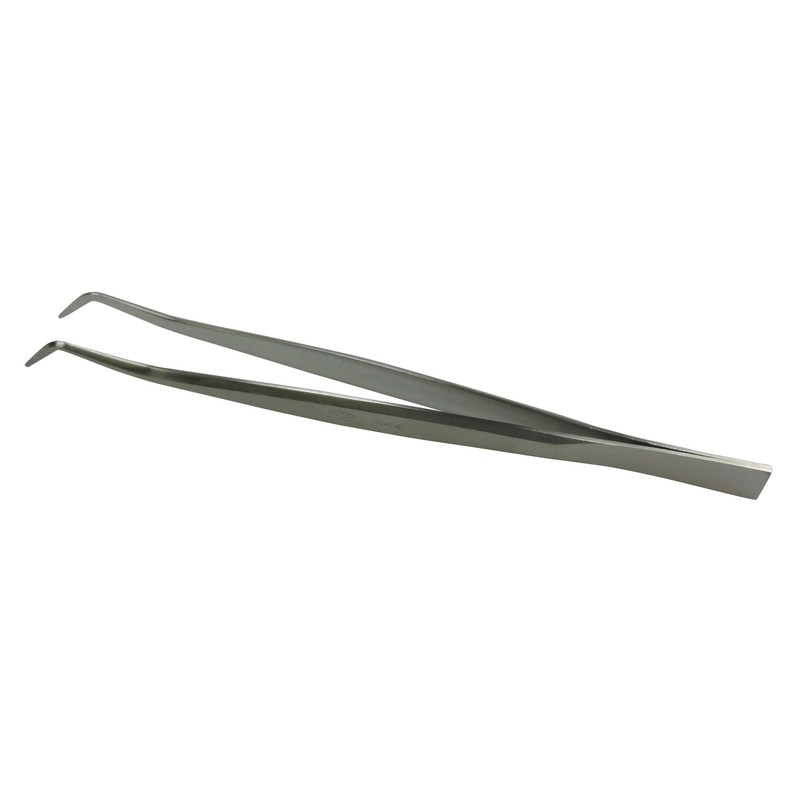 KFI K-14 Professional Tweezers, Tapered Tip, 6.3 inches (160 mm),