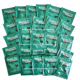 Cut Flower Food Floralife Crystal Clear Powdered 5gr Packets Fresh Stock (100)