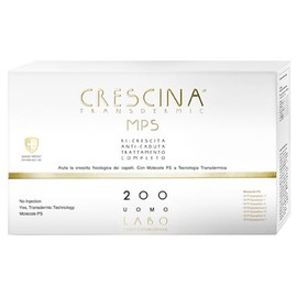 Labo Crescina Transfermic MPS Complete Treatment Growth + Anti-Hair Loss 200 Hair Care for Men 10 + 10 Ampoules