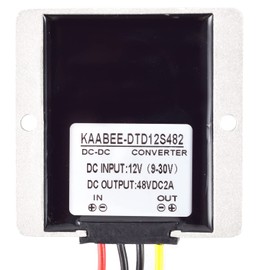 12V 24V Step Up to 48V DC-DC Converter Boost Voltage Transformer (2A 96W)