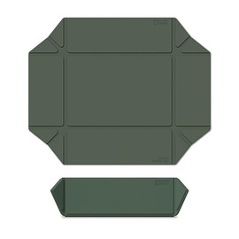 ZENLET FoldiBox 2 series - Microwavable Lunch Box, Bento, Portable Food Container, Food Container To Go, Silicone Lunch Box, Picnic, Snacks, Dishwasher Safe