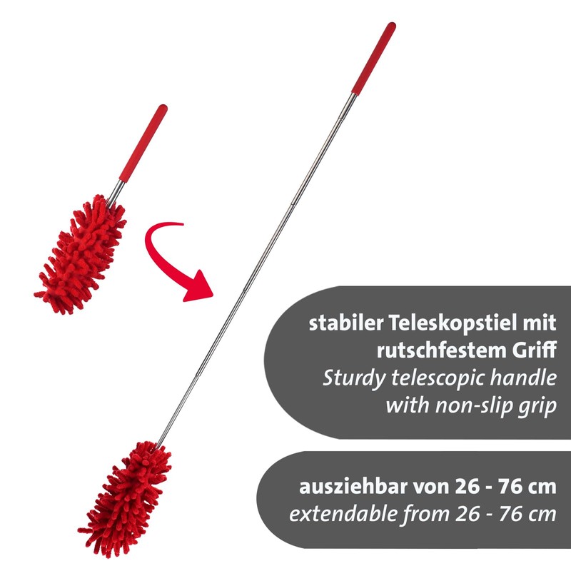 Westmark Duster - Extendable Dusters with Telescopic Handle, Long Spider