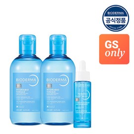 Bioderma GS바이오더마 하이드라비오 수분탄력 케어 세트 (토너 250ml2+히알루플러스세럼 30ml) GS Bioderma Hydrabio Moisture Elasticity Care Set (Toner 250ml x2 + Hyaluplus Serum 30ml)
