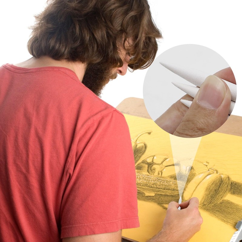 48 Pcs Blending Stumps and Tortillions, Paper Art Blenders Stumps