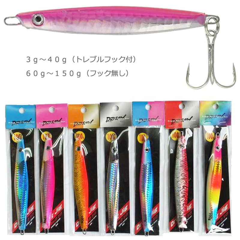 MARUSHINGYOGU Dragon Drag Jig, Orange Gold, 2.1 oz (60 g)