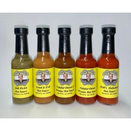 Todd Bosley's World Famous Hot Sauce Variety Gift 5 Pack!