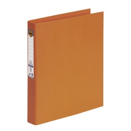 MARBIG(R) 2D PE A4 Linen Ring Binder, 25 mm, Orange