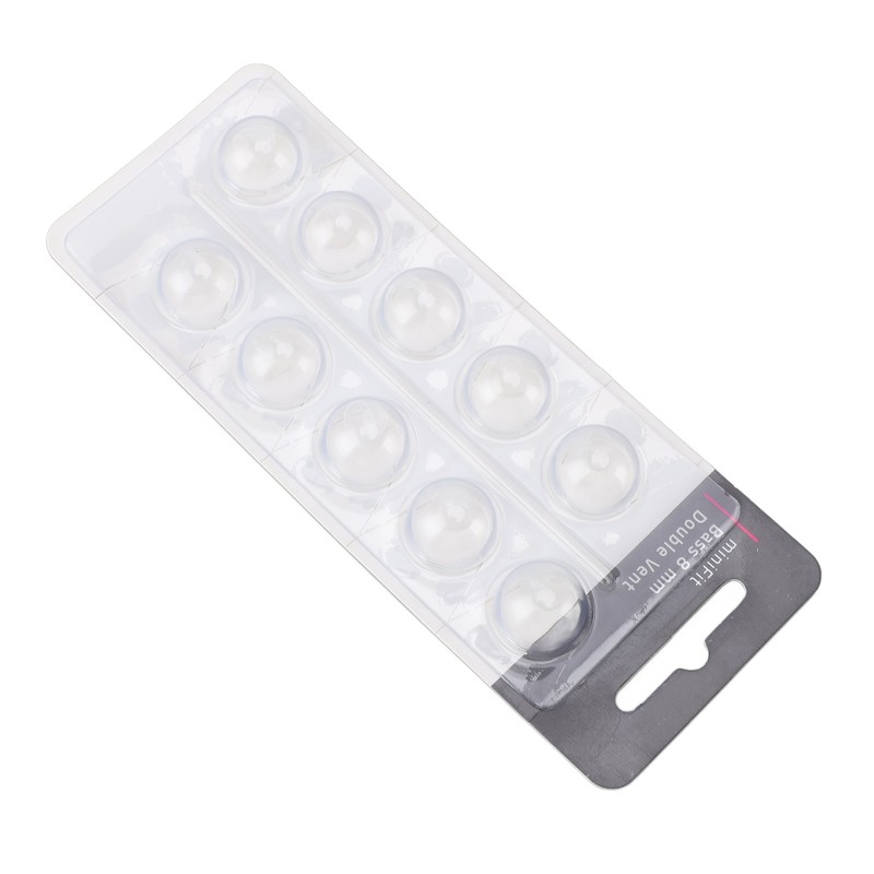10pcs Double Vent Bass Dome Accessory Single Layer Double Vent