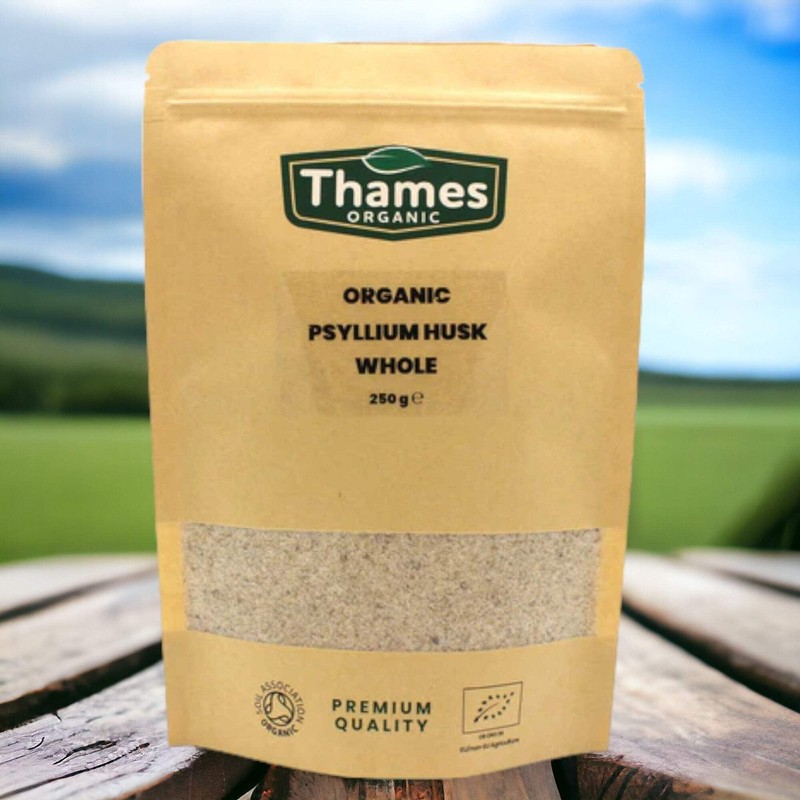 Thames Organic Organic Psyllium Husk Whole - High Protein, High