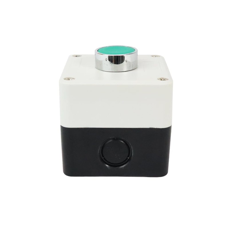 ATO Momentary Push Button Switch Station Box, 1 NO+1NC, ABS