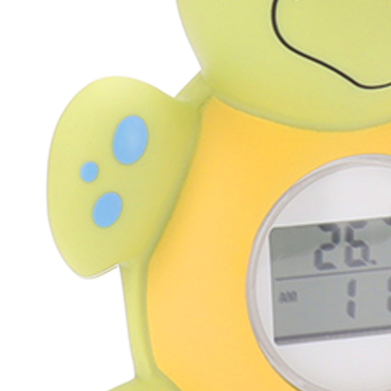 Baby Bath Thermometer Smart Cartoon Cute Tortoise Bathroom Multi Functional