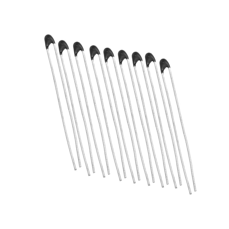 Pack of 10 MF52 NTC Thermistor, 5k-100k Resistance Value, Highly