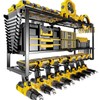 jsyonii Power Tool Organizer Wall Mount, Heavy Duty 8 Drill