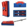 Complete Pocket Hole Jig System with Drill Guide and Accessories