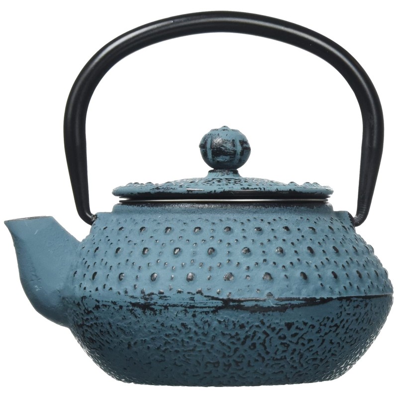 IBILI Cast Iron Manaos Teapot, 0.3 Litres, Enamel Interior, Induction