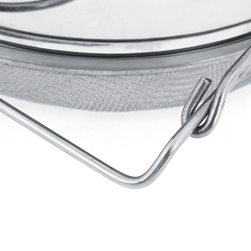 Stainless Steel Beekeeping Double Honey Sieve Strainer Extractor Filter Mesh