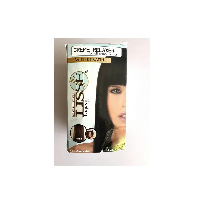 Lissé Loquay Crema Alaciante Permanente Cabello Con Queratina Sin Formol
