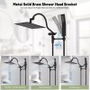 Hibbent All Metal Shower Faucet Set 10"Rainfall Shower Head Combo