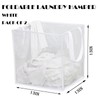 2 Pack Popup Laundry Hamper, Collapsible Mesh Laundry Baskets with
