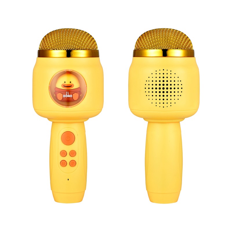 Wireless BT Microphone Portable Handheld Mic Variable Sound Function Built-in