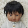 Miniland Doll 15'' Hispanic Boy with Hearing Implant (Polybag)