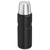 Thermos 190755 Stainless Steel King Flask, Matt Black, 470 ml