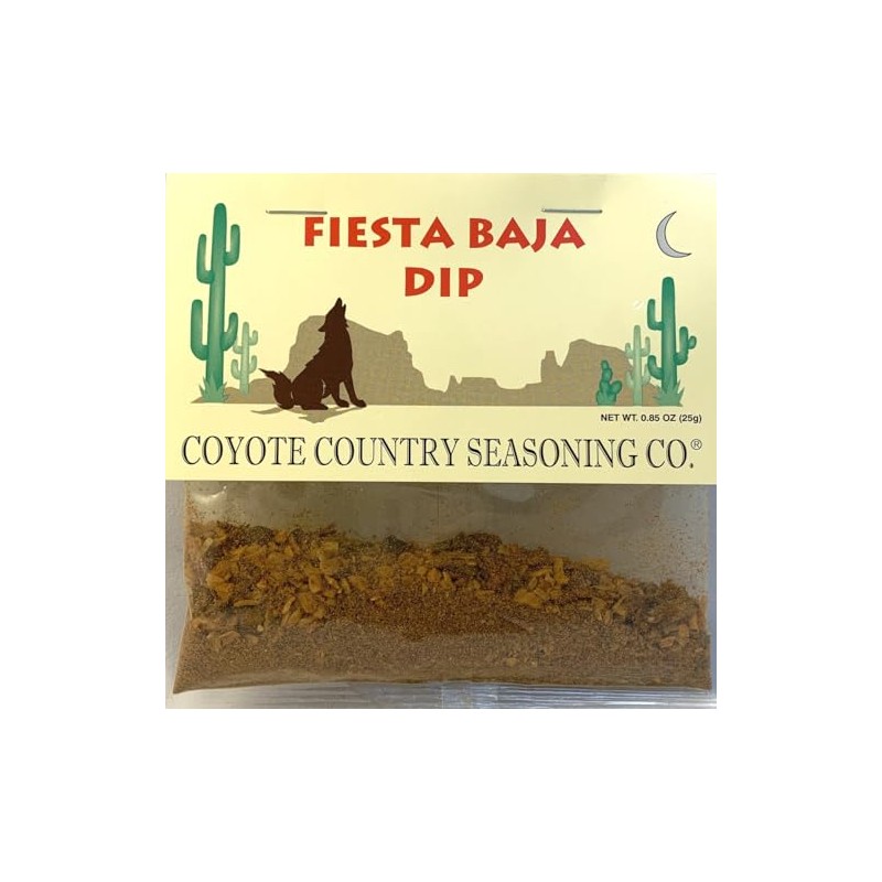 Coyote Country's Fiesta Baja Dip Mix (3 Pack)