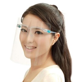 SellerHub Face Shield Transparent Mask Film Only 10 Sheets (S12060779) / 페이스쉴드 안면보호 투명마스크 필름만 10매 (S12060779)