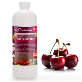 𝐏𝐑𝐎𝐅𝐄𝐒𝐒𝐈𝐎𝐍𝐀𝐋 Liquid Silica Plant Supplement - 32oz - Cherry Tree Liquid Silica Boost Fertilizer - Stronger Stems & Healthy Leaves for Indoor & Outdoor Cherry Trees (Makes 180 Gallons)