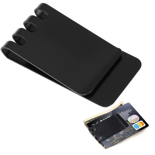 Money Clip Spring Stainless Steel Minimalist Cash Clip for Men