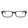 Calabria Enhance 3928 Kids Rectangular Reading Glasses +6.00 Black Crystal