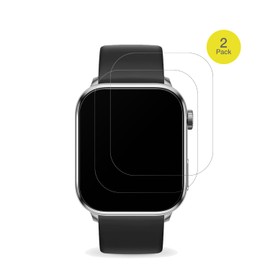 dipos FLEX 2x Matte Screen Protectors Suitable for Ice-Watch Smart 3.0 1.78 Inch, Anti-Reflective, 100% Display Cover, Fingerprint Compatible, Case-Friendly, Full Cover Screen Protector Film