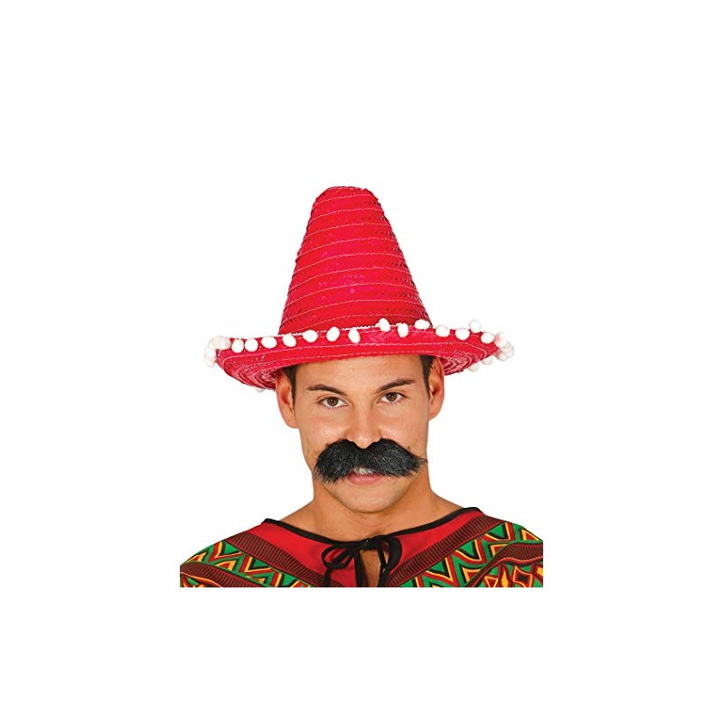 Hat Mexican Straw 33cm - Hats, Caps, Helmets and Diadems