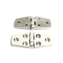 zalati Door Hinge Marine Grade 316 Stainless Steel with Screws Accessory for Boat Door Repair Replacement