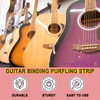 sourcing map 1 Pcs Guitar Binding Purfling Strips, 1650x5x1.5mm Plastic