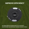 Konuooer Grass trimmer thread spool, replacement thread spool for major
