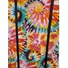 Classroom Door Curtain Multicolor Tye Dye Retro