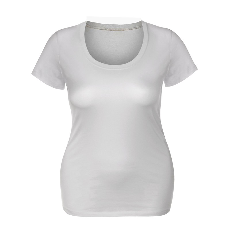 Emmalise Women's Short Sleeve Tshirt Scoop Neck Tee Value Set