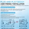FDXLFWP1930 Pool Heater Field Wiring Panel Fuse Board Replacement for